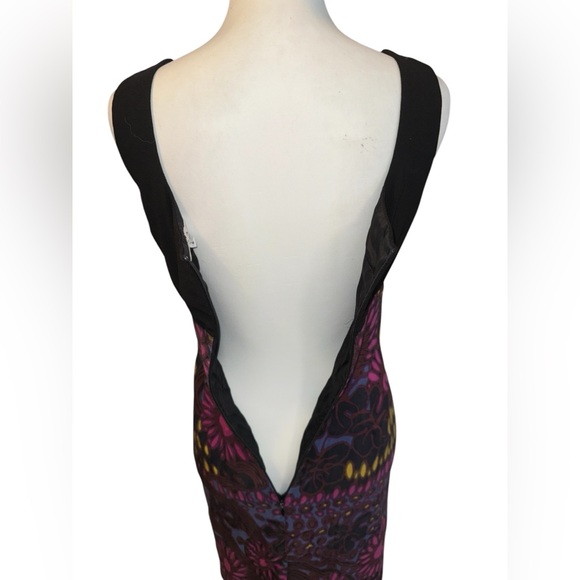 TRINA TURK Los Angeles Silk Rory Luxury Multi-Color Knee-Length Sheath Dress 2 - Picture 10 of 14